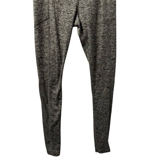 Athleta Exhale Heel Tight Leggings Sz M Gray Inseam 32'' Legging - Picture 11 of 12